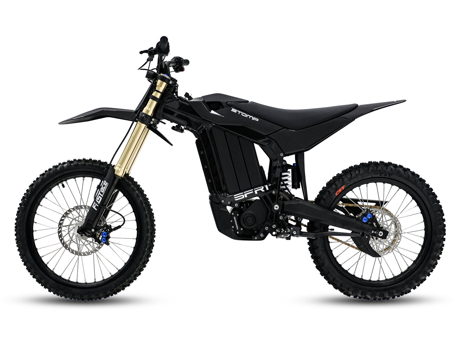 Stomp-Rerode SFR1+ Black Electric MotorBike – Coming Soon