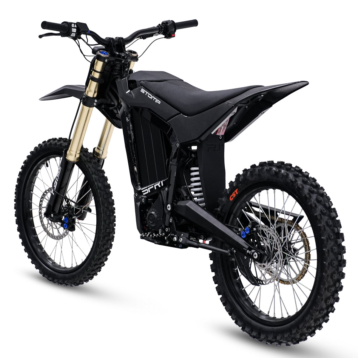 Stomp-Rerode SFR1+ Black Electric MotorBike – Coming Soon