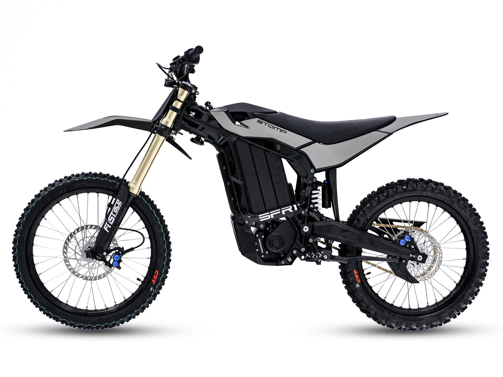 Stomp-Rerode SFR1+ Grey Electric MotorBike – Coming Soon