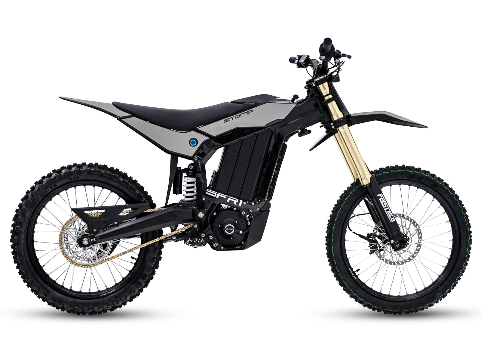 Stomp-Rerode SFR1+ Grey Electric MotorBike – Coming Soon