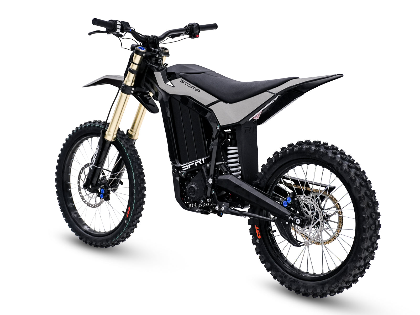 Stomp-Rerode SFR1+ Grey Electric MotorBike – Coming Soon
