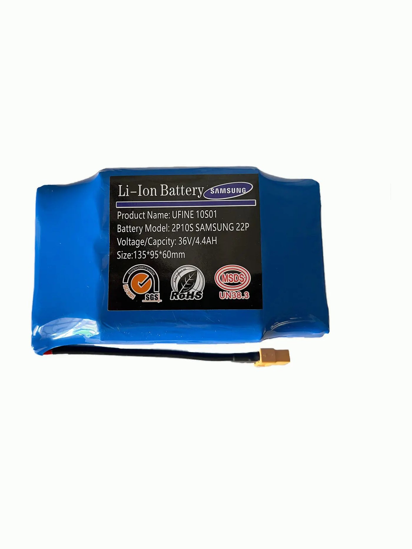 Samsung 36v 4.4AH Premium Hoverboard Battery Wheelie World