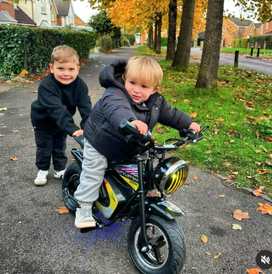 LittleTrax Kids Electric Monkey Bike