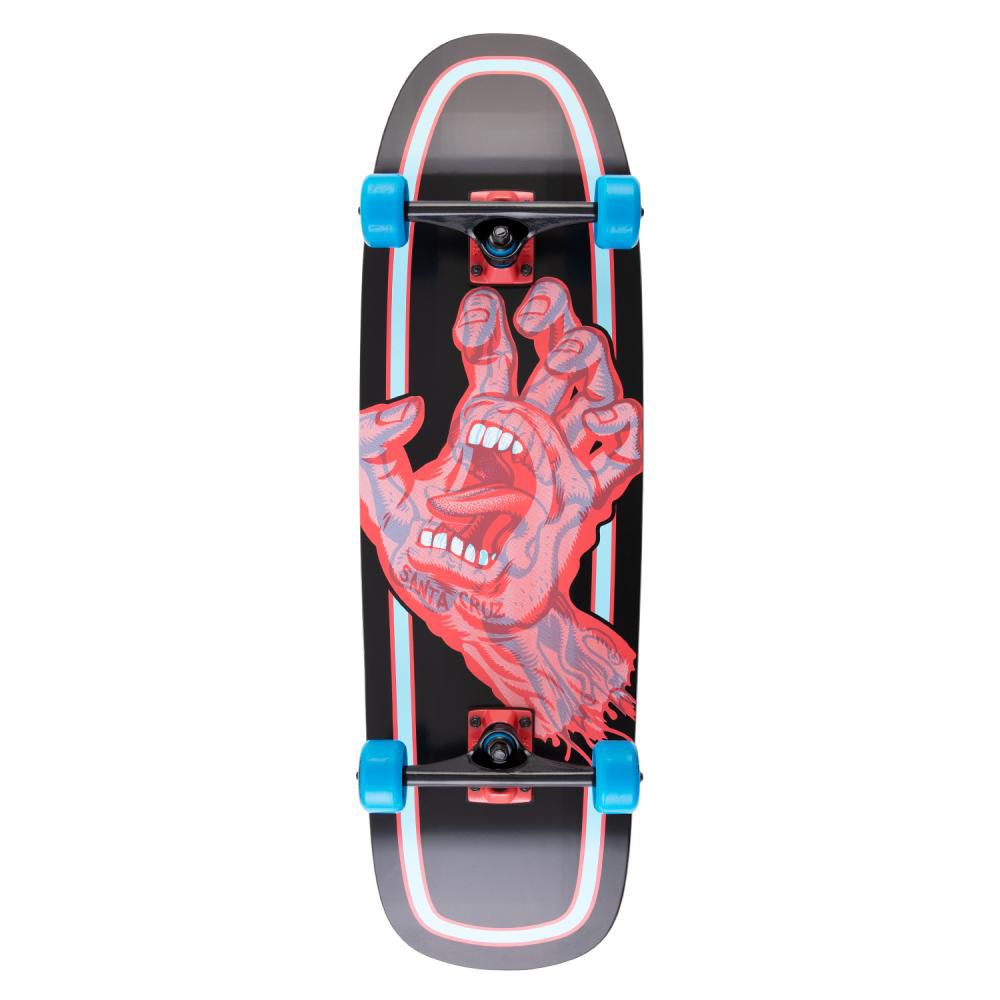 Santa Cruzer Complete Decoder Hand Street Skateboard
