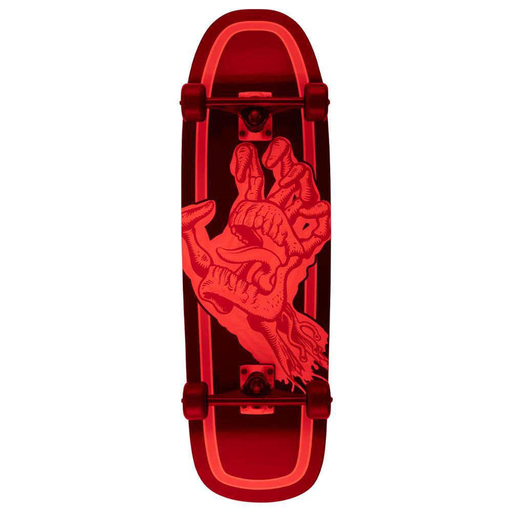 Santa Cruzer Complete Decoder Hand Street Skateboard