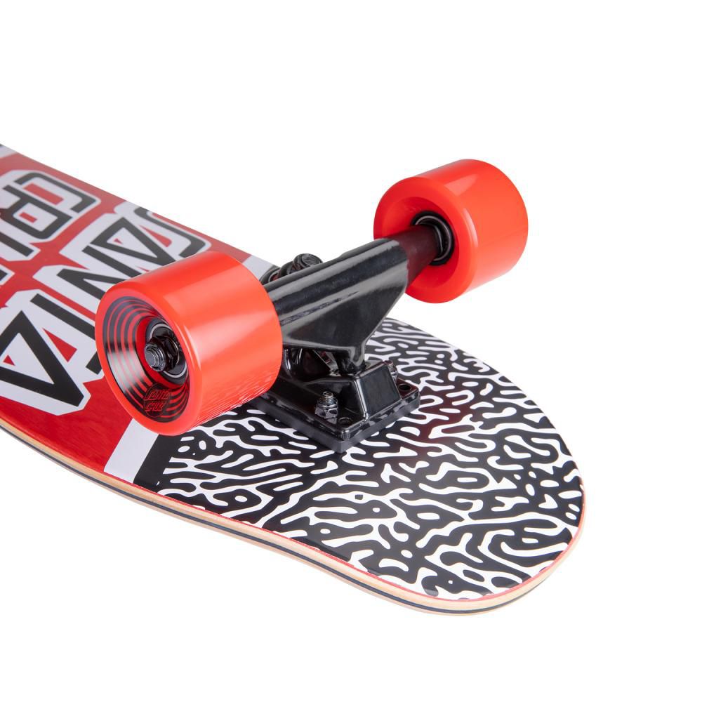 Santa Cruzer Complete Amoeba Street Skateboard