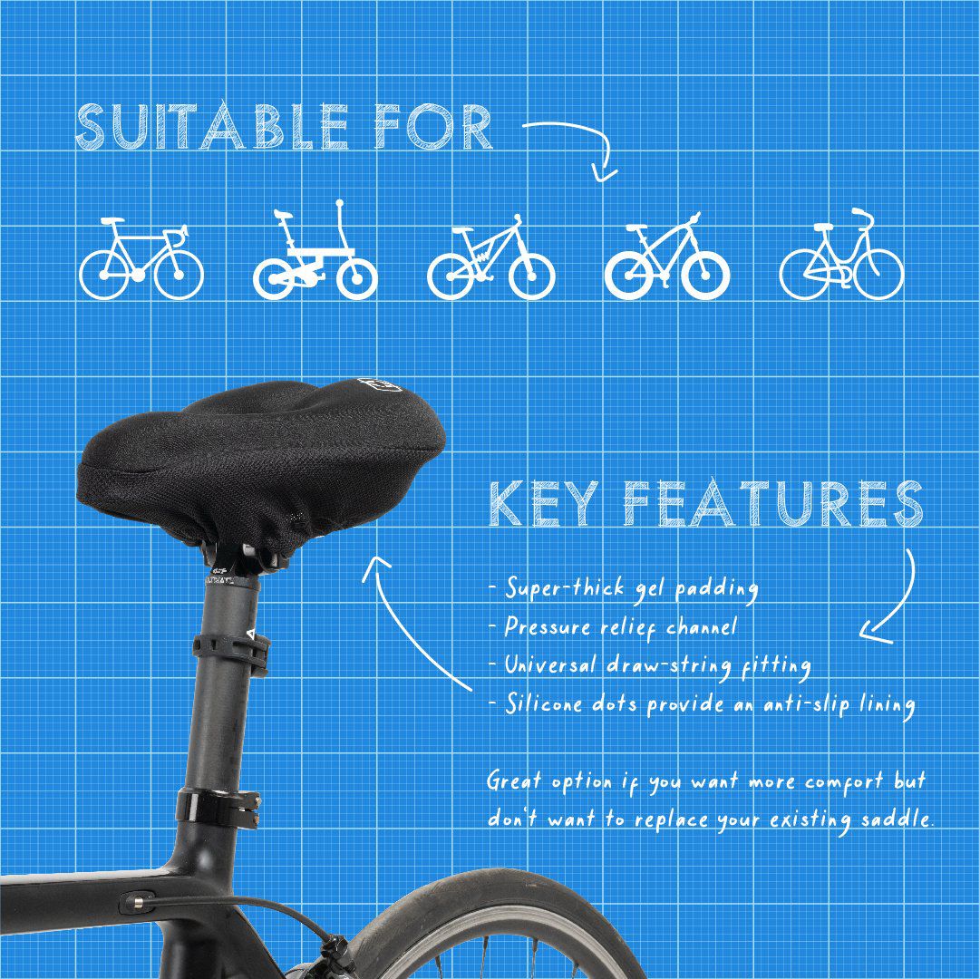 Oxford Contour Gel Saddle Cover