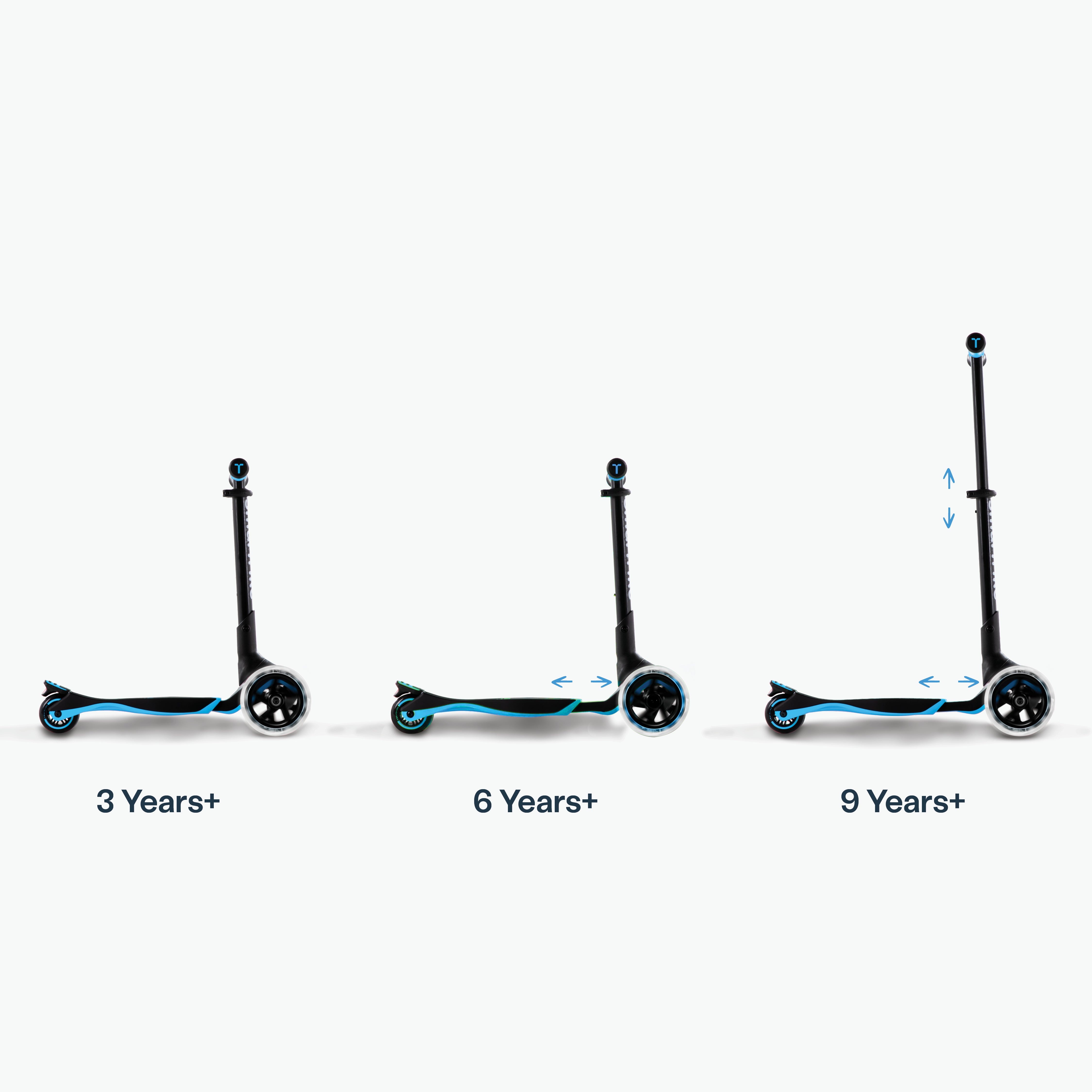 smarTrike Xtend 3 Stage Adjustable Kids' Scooter – Blue