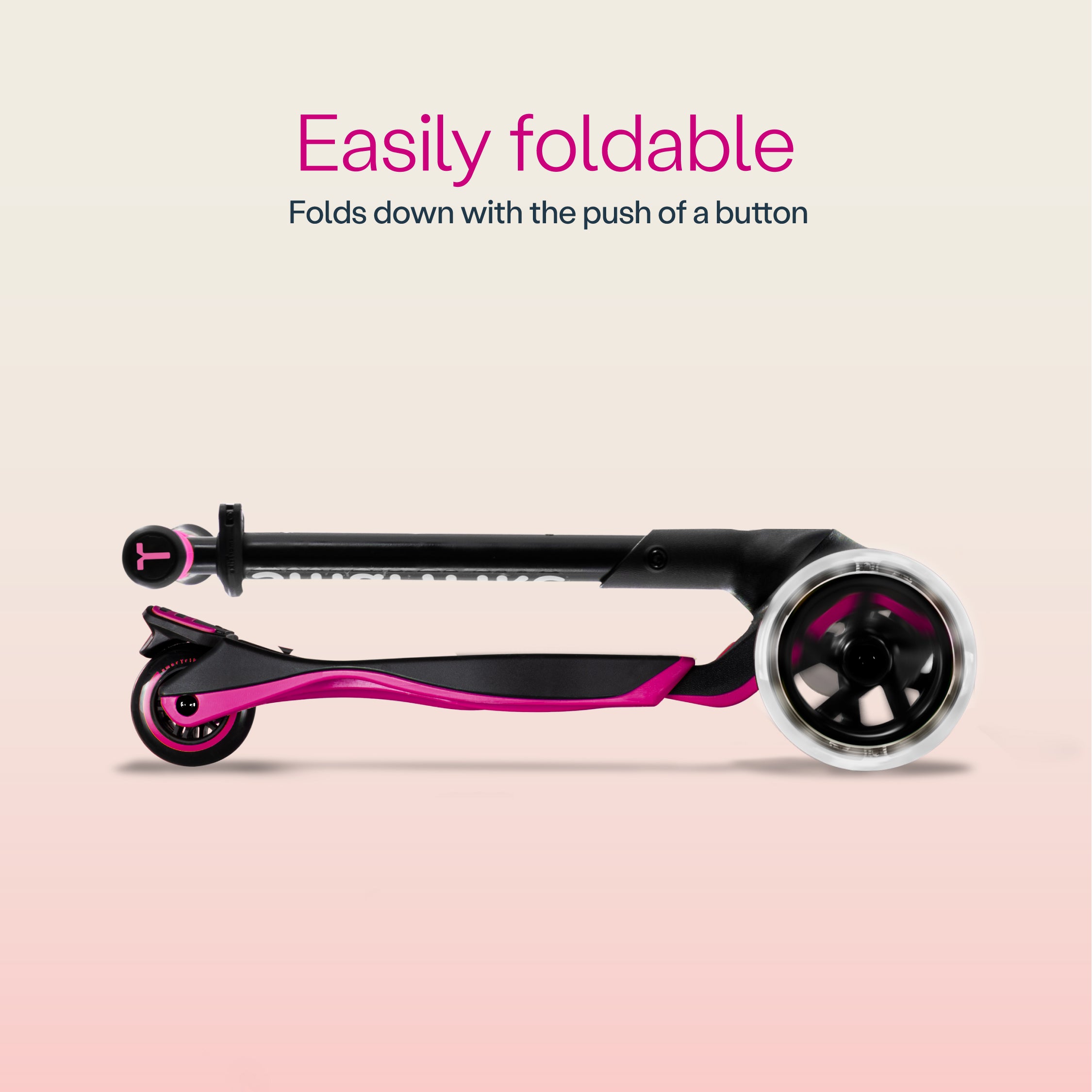 smarTrike Xtend 3 Stage Adjustable Kids' Scooter – Pink