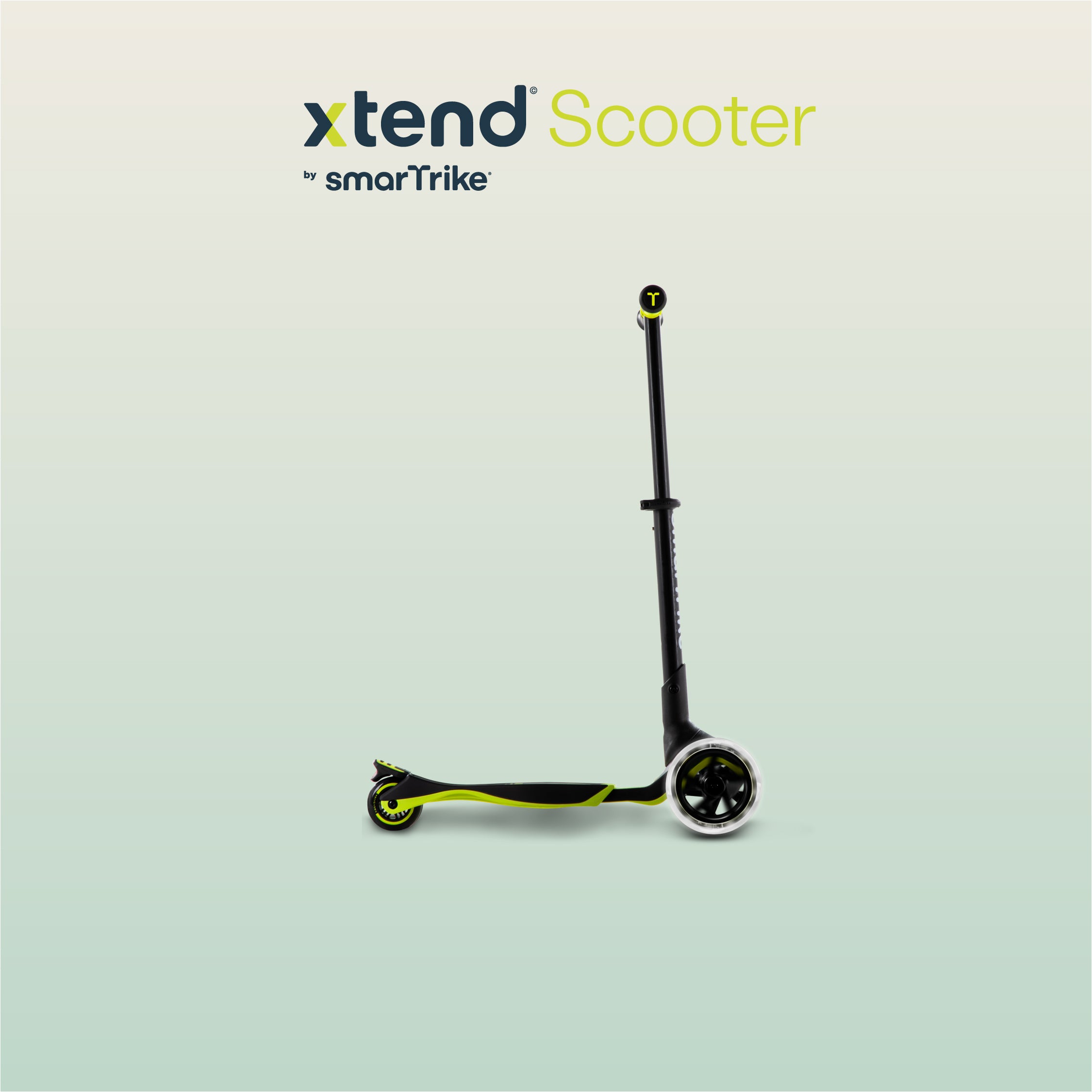 smarTrike Xtend 3 Stage Adjustable Kids' Scooter – Green