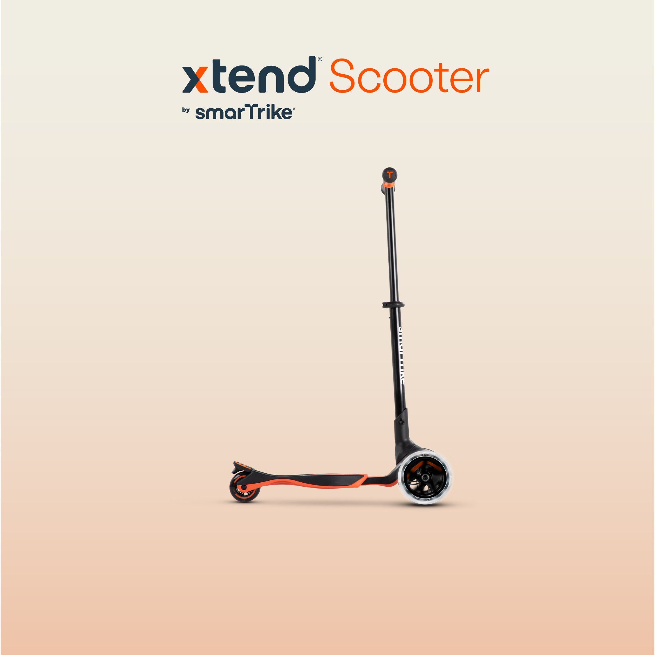 smarTrike Xtend 3 Stage Adjustable Kids' Scooter – Orange