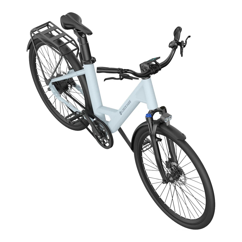 ado air 28 all-rounder urban electric bike ADO Air 28 All-Rounder Urban Electric Bike – Light Blue – Wheelie World
