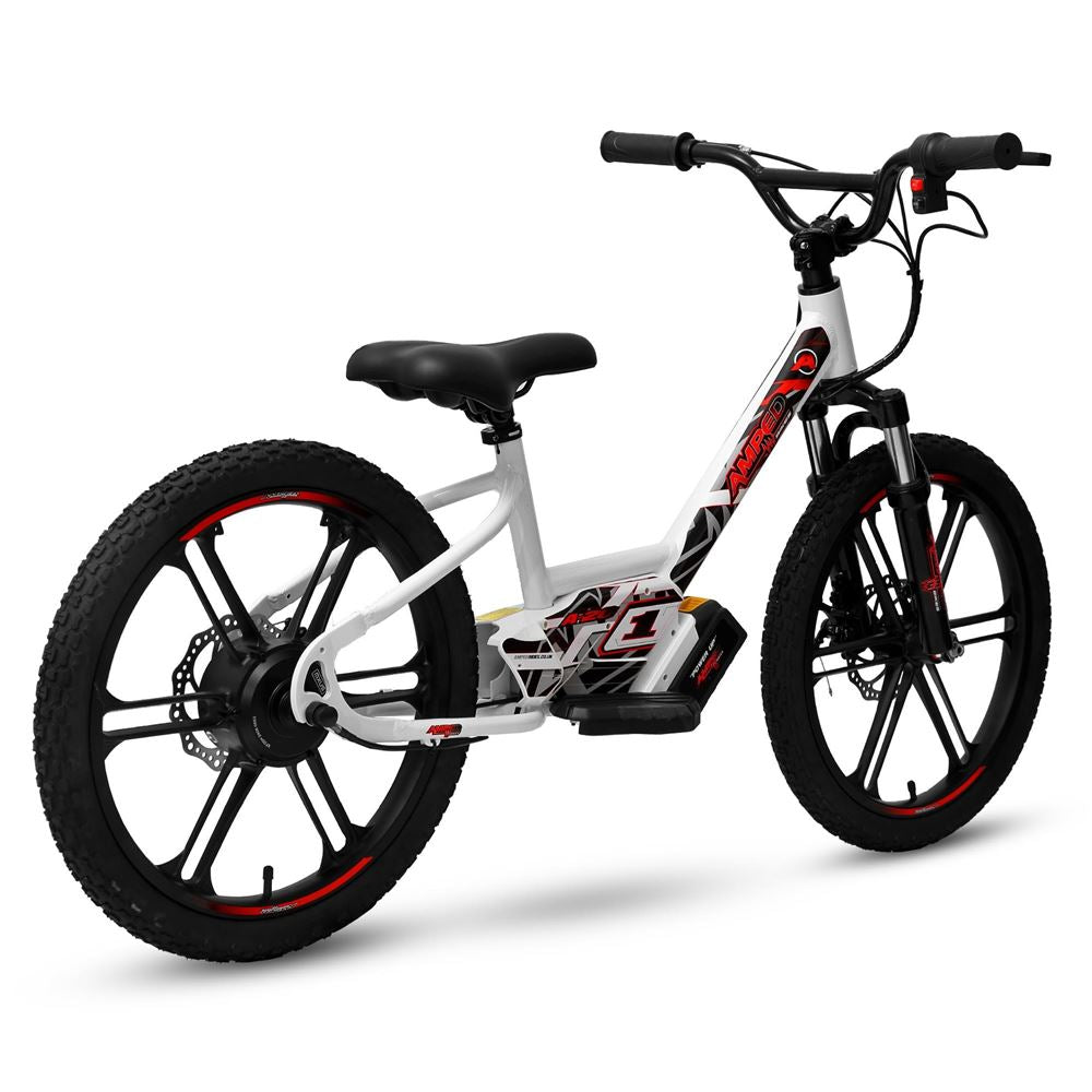 Amped A20 300W Electric Kids Balance Bike –  White