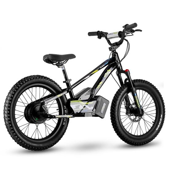 Amped A20 Pro 800W Electric Balance Bike – Black