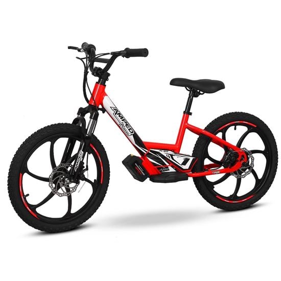 Amped A20 300W Electric Kids Balance Bike –  Red