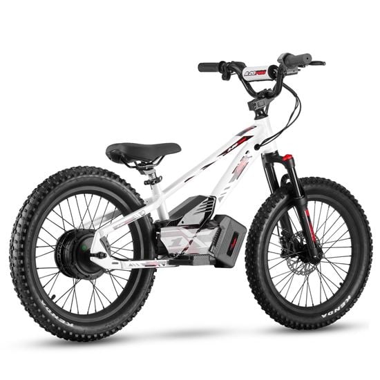 Amped A20 Pro 800W Electric Balance Bike – White