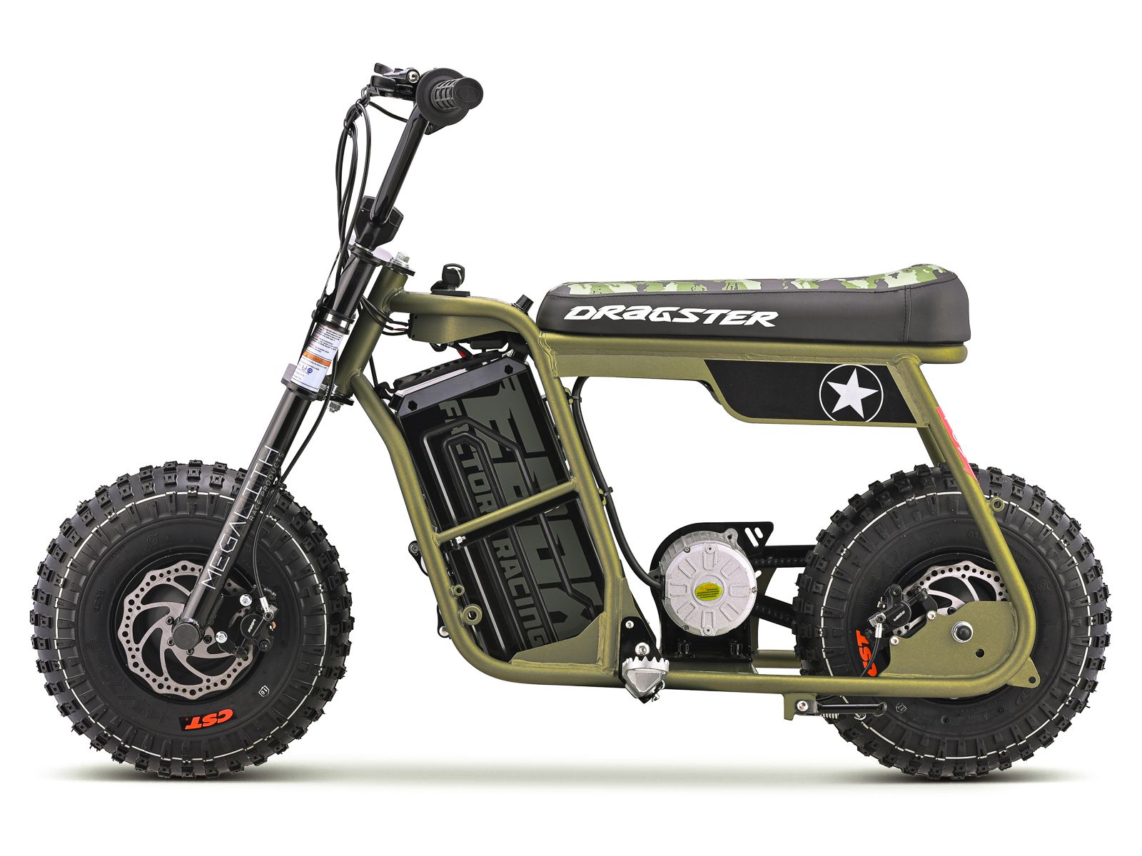 Dragster Electric Bike - Khaki