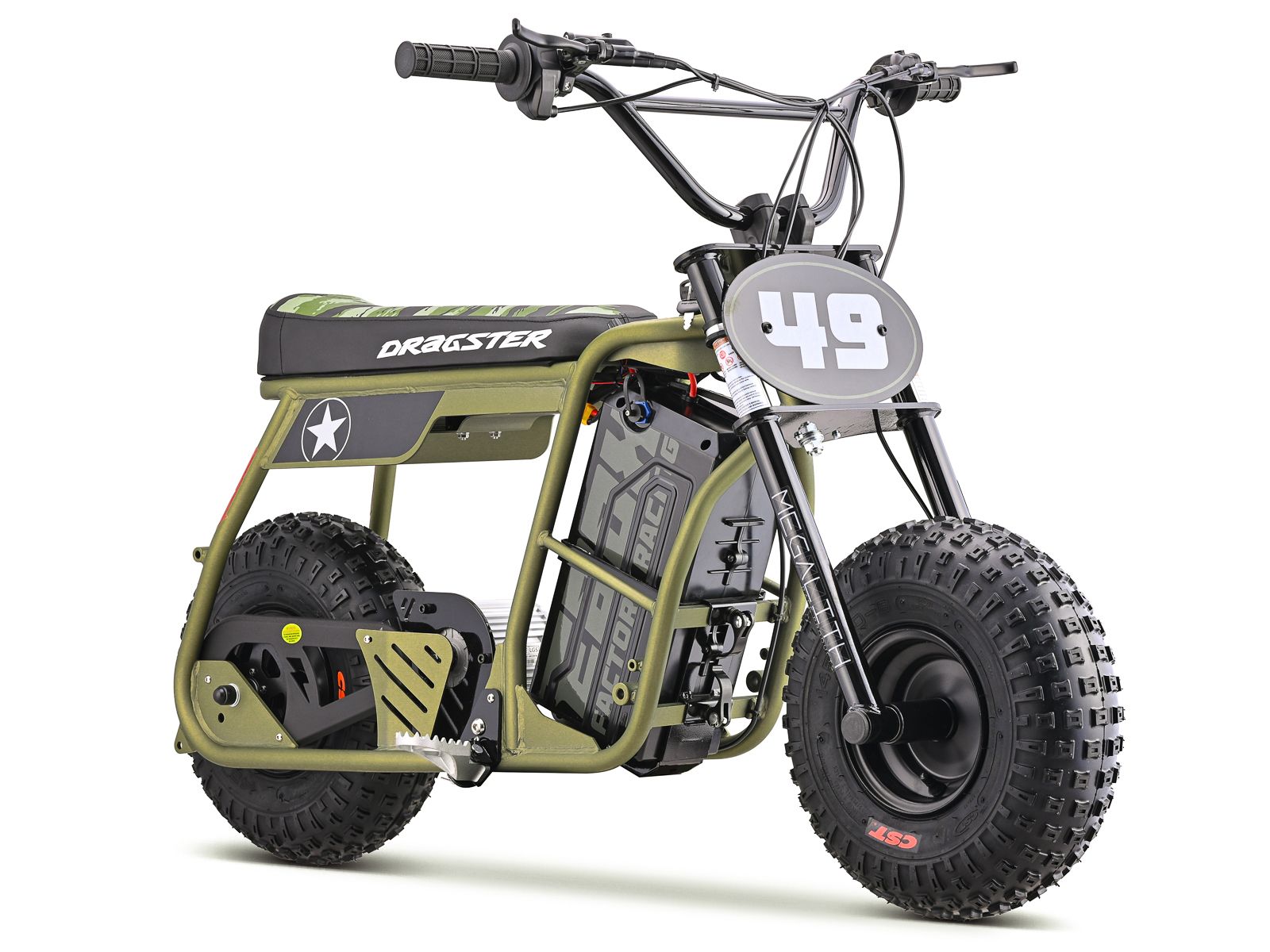 Dragster Electric Bike - Khaki