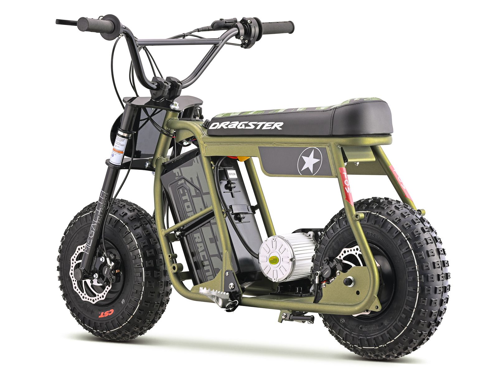 Dragster Electric Bike - Khaki