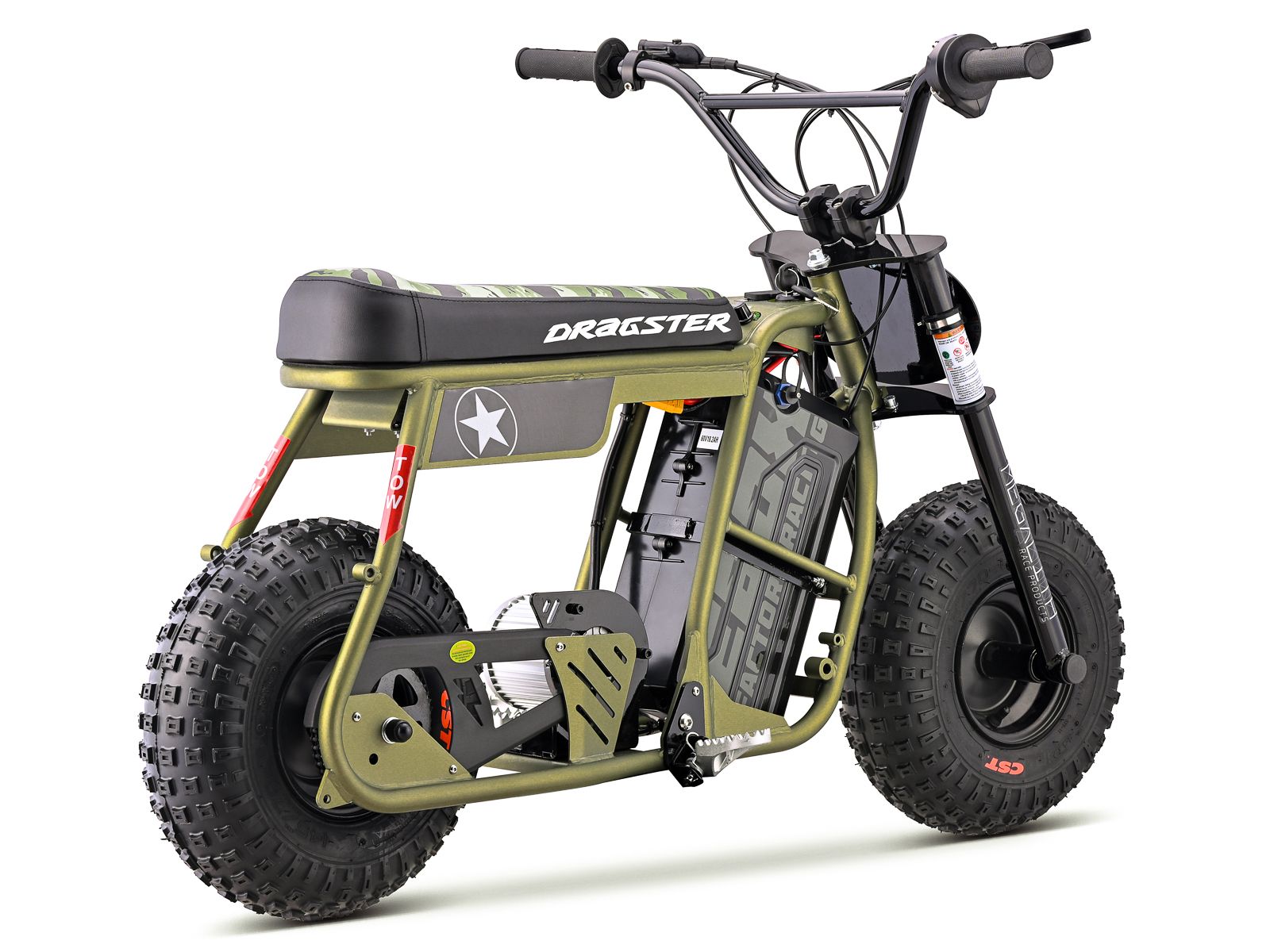 Dragster Electric Bike - Khaki