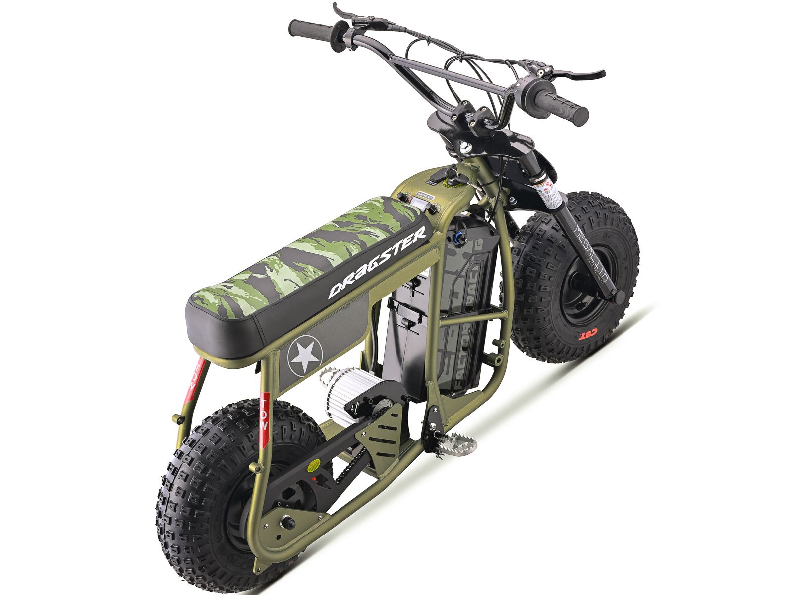 Dragster Electric Bike - Khaki