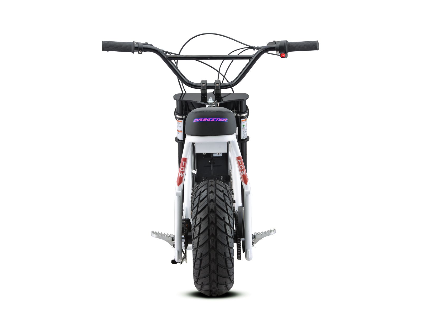Dragster Electric Bike - White