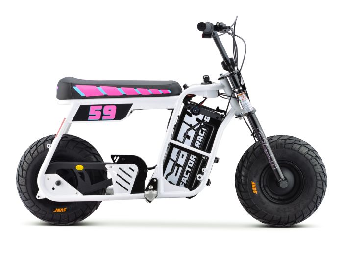 Dragster Electric Bike - White
