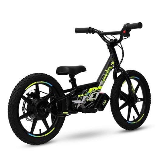 Amped A16 180W Electric Kids Balance Bike – Black