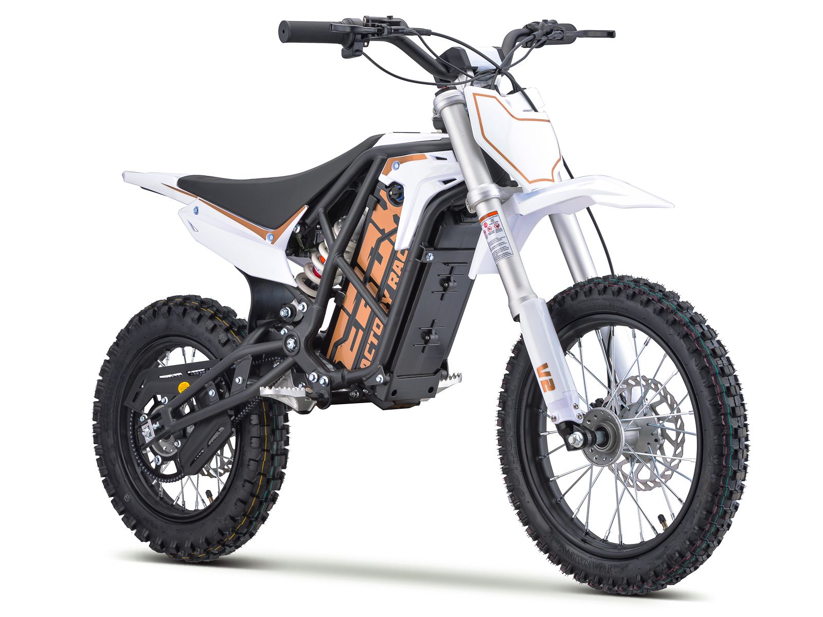 EBOX 2 V2 Off-Road Pit Bike - White