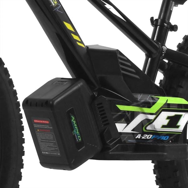 Amped A20 Pro Electric Balance Bike – Black