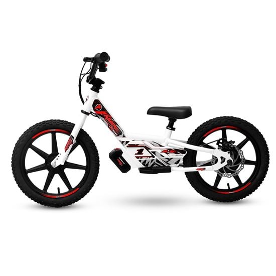 Amped A16 180W Electric Kids Balance Bike – White