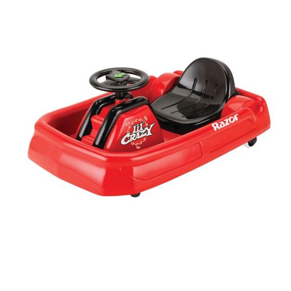 Lil' Crazy Cart 6V Electric Ride-On for Kid - Red