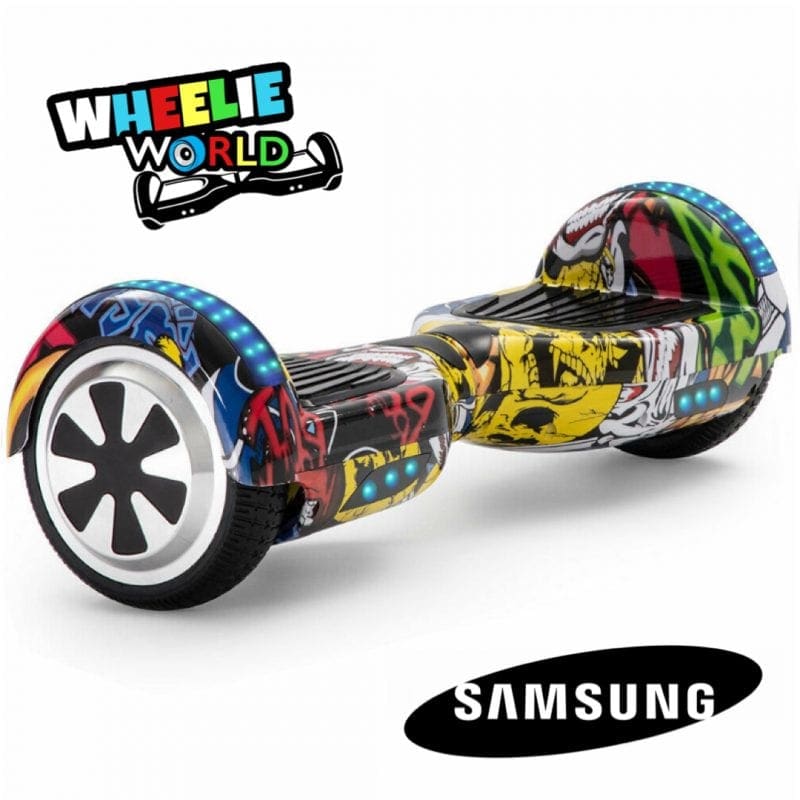 display Graffiti Hip Hop Hoverboard Bundle with Samsung battery
