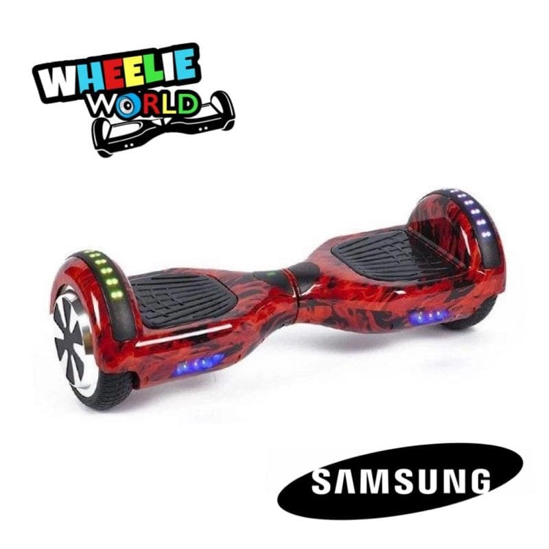 Red Flame Hoverboard Samsung