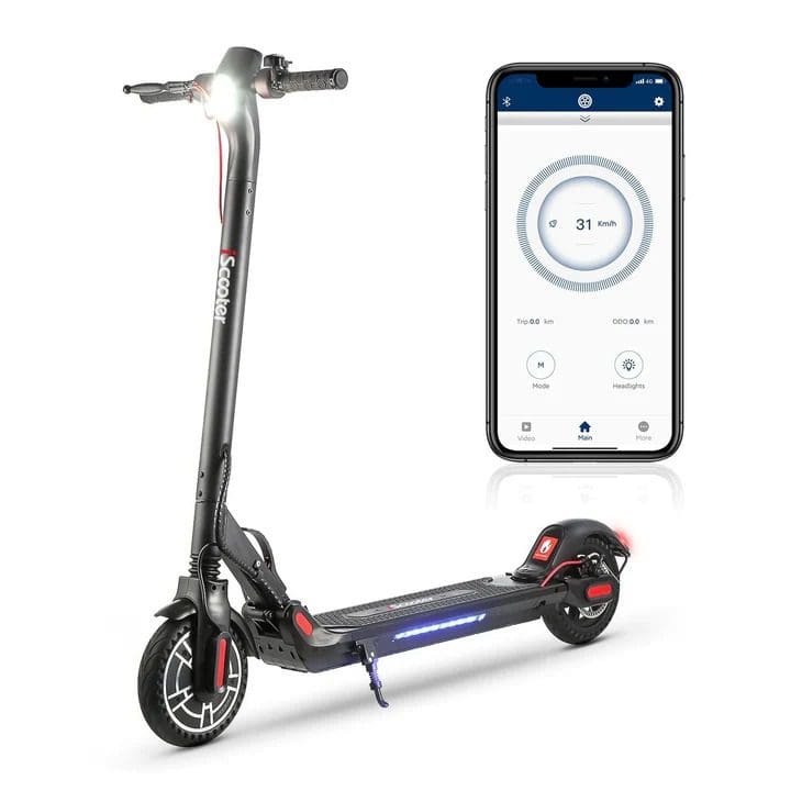 iScooter® M5pro Electric Scooter, With Front and Rear Shock Absorber
