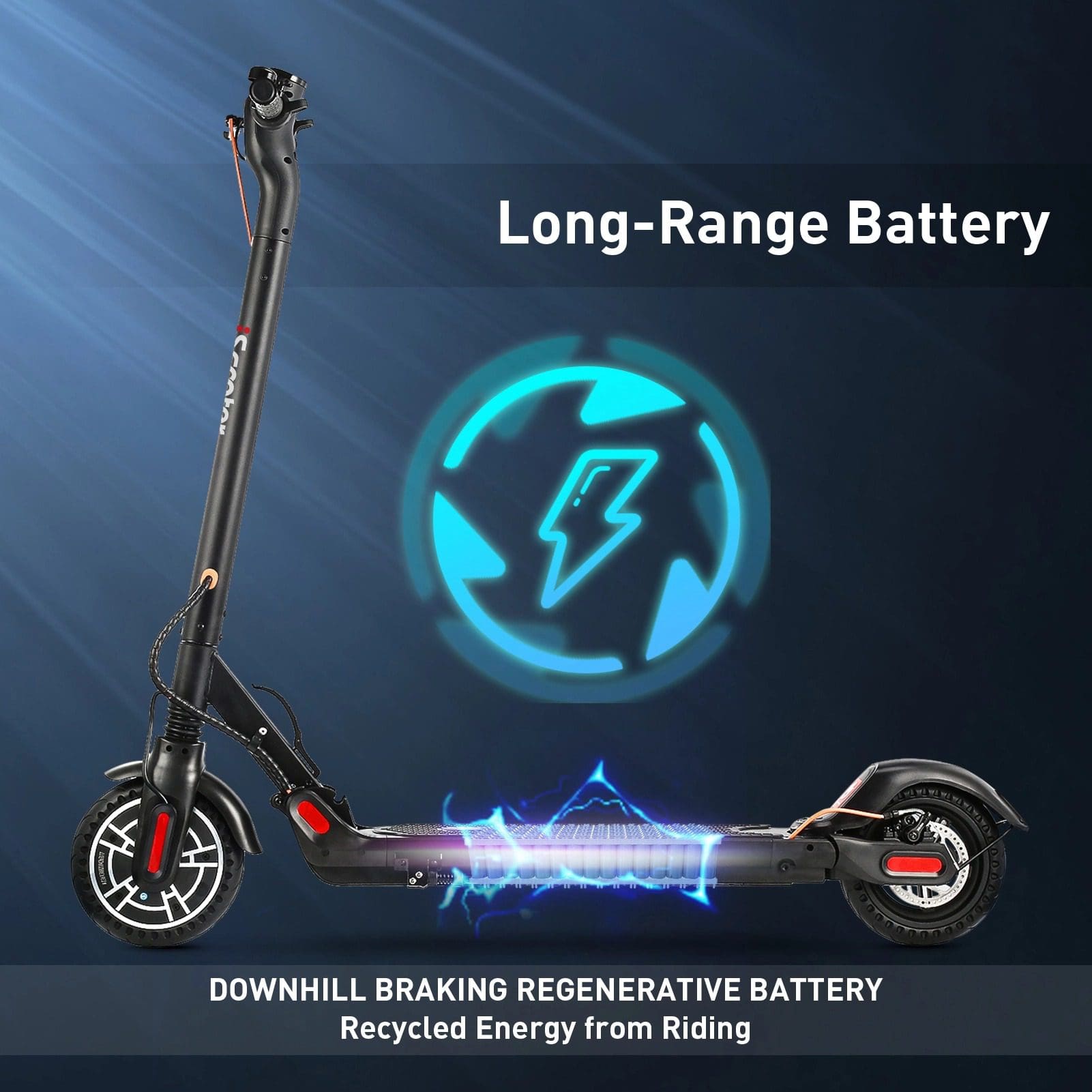 iScooter® M5pro Electric Scooter, With Front and Rear Shock Absorber